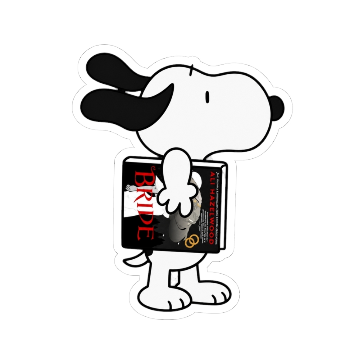 snoopy reading bride | Ali Hazelwood - Official Creator merchandise