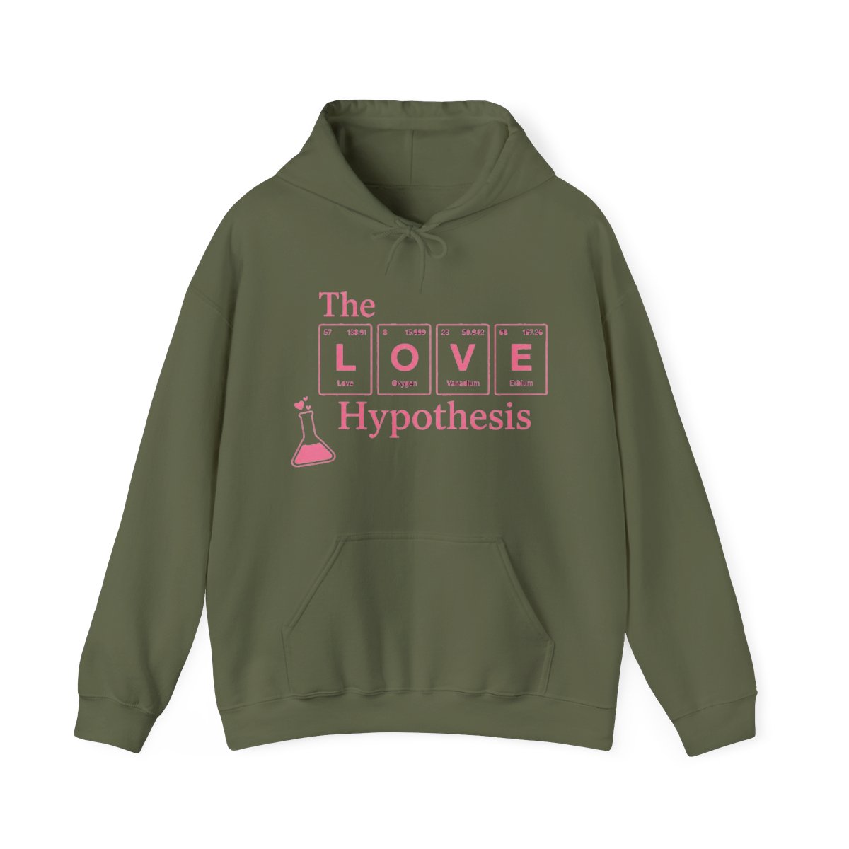 The Love Hypothesis Hoodie, Ali Hazelwood Bookish Hoodie, Adam Carlsen Fan Gift, STEMinist Romance Reader Crewneck Merch - alternate angle 4, merchandise