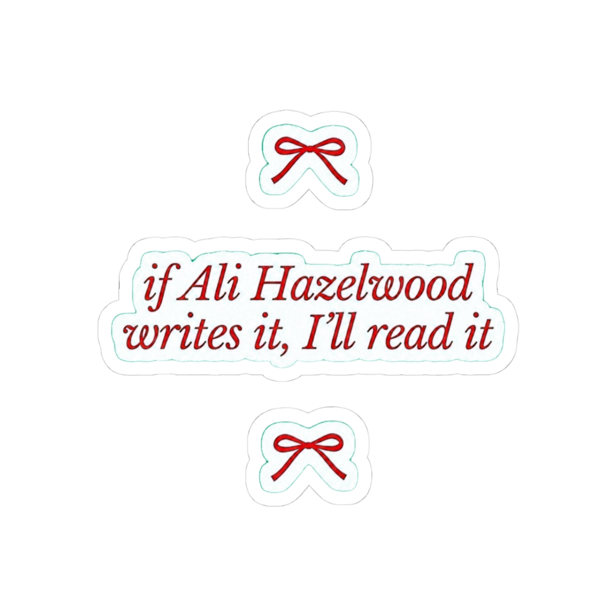 if ali hazelwood writes it, I’ll read it pink - Official Creator merchandise