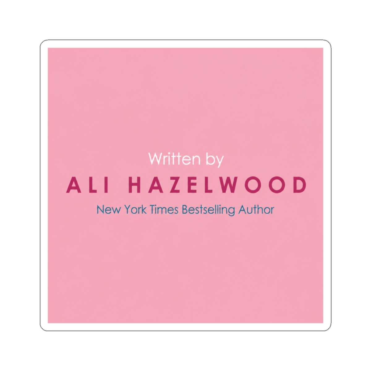 Written by Ali Hazelwood SS2