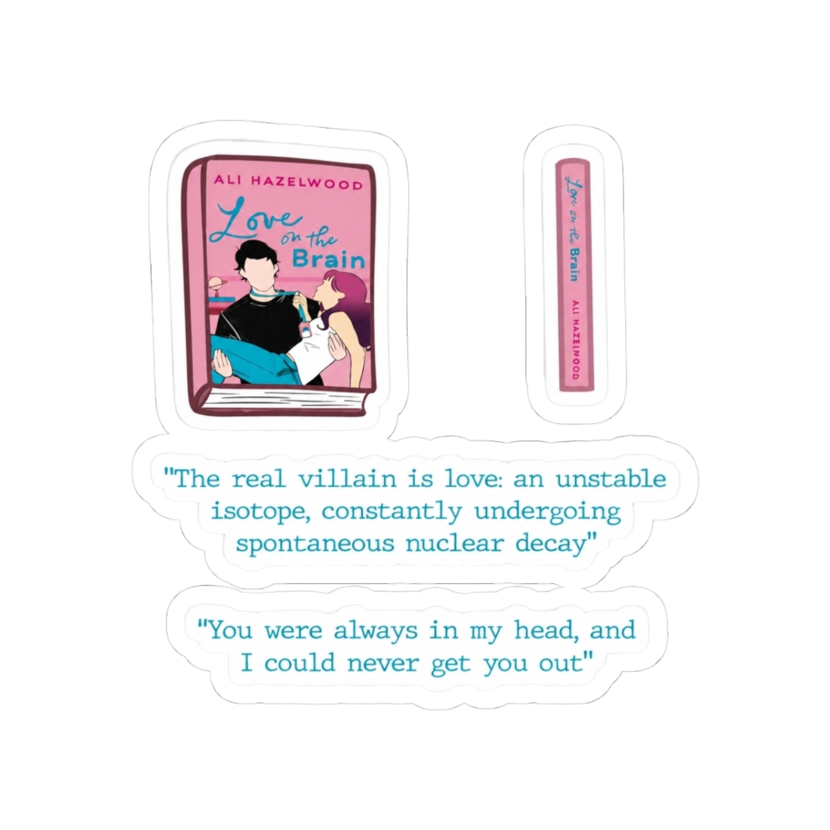 Love on the Brain Book Journaling Set | Ali Hazelwood - Official Creator merchandise