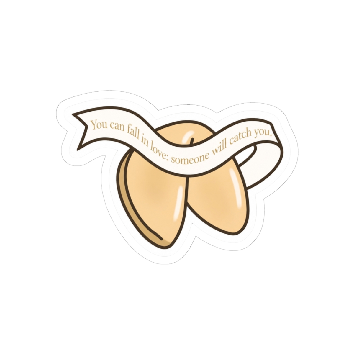 Cute Fortune Cookie Love Quote from Love Hypothesis | Ali Hazelwood - Official Creator merchandise