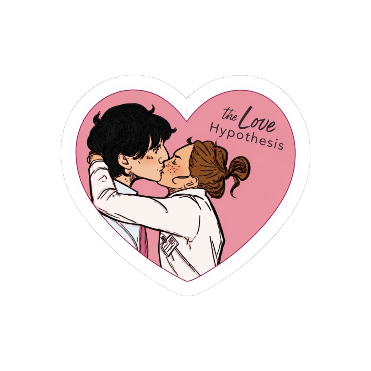 The Love Hypothesis Ali Hazelwood Heart - Official Creator merchandise