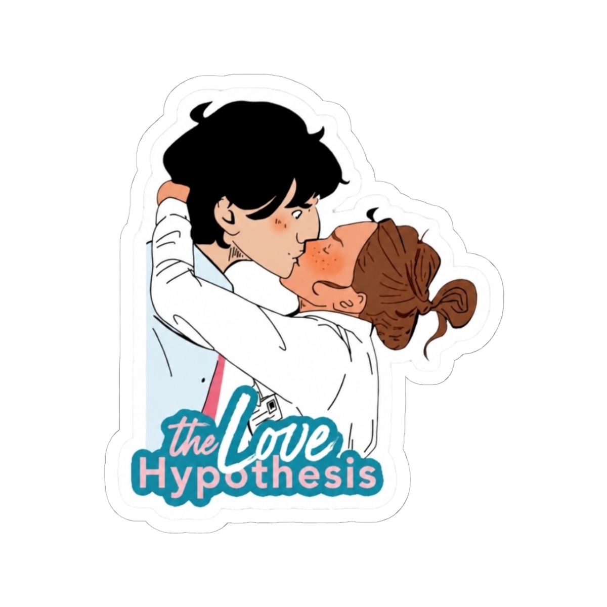 The Love Hypothesis Inspired Sticker | STEM Romance Aesthetic | Bookish Design | Ali Hazelwood - Official stickers merchandise