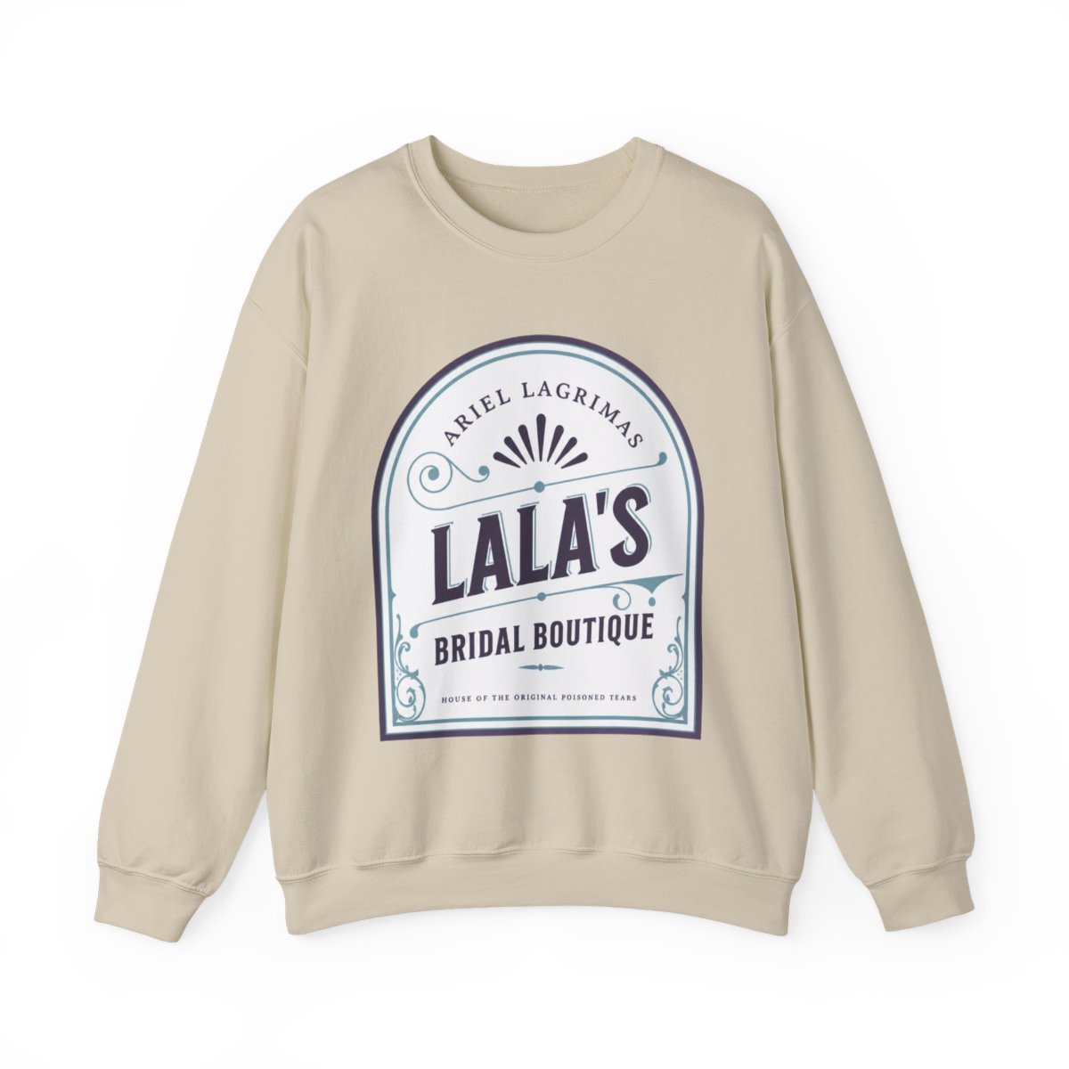Lala's Bridal Boutique Heavyweight Sweatshirt | Ali Hazelwood - alternate angle 4, merchandise